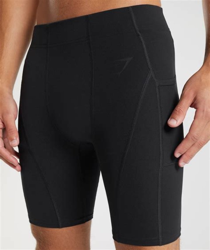 Buy Men's Baselayer Compression Shorts | Black