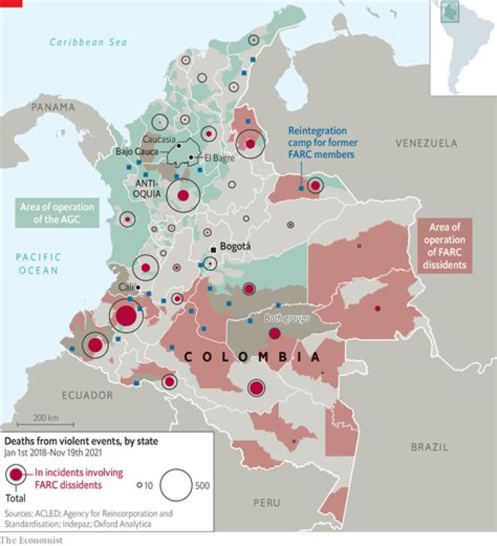 Five years after Colombia’s peace deal, militias continue to cause havoc