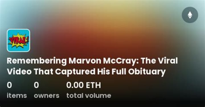 Marvon Mccray Obituary Arizona Is He Dead Or Alive?