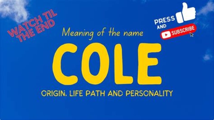 Popularity of the last name COLE / Australia
