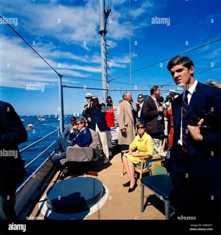 President Kennedy Watches the 1st America's Cup Race