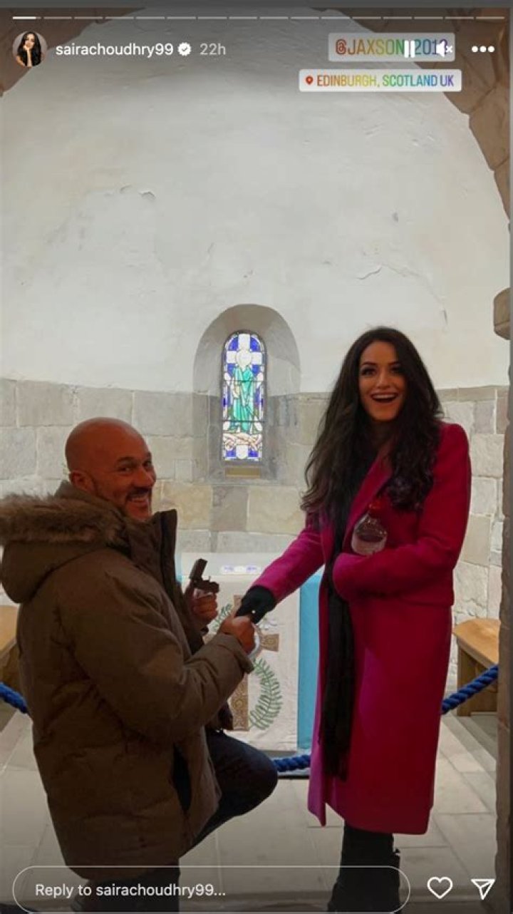 Saira Choudhry engaged after NYE proposal